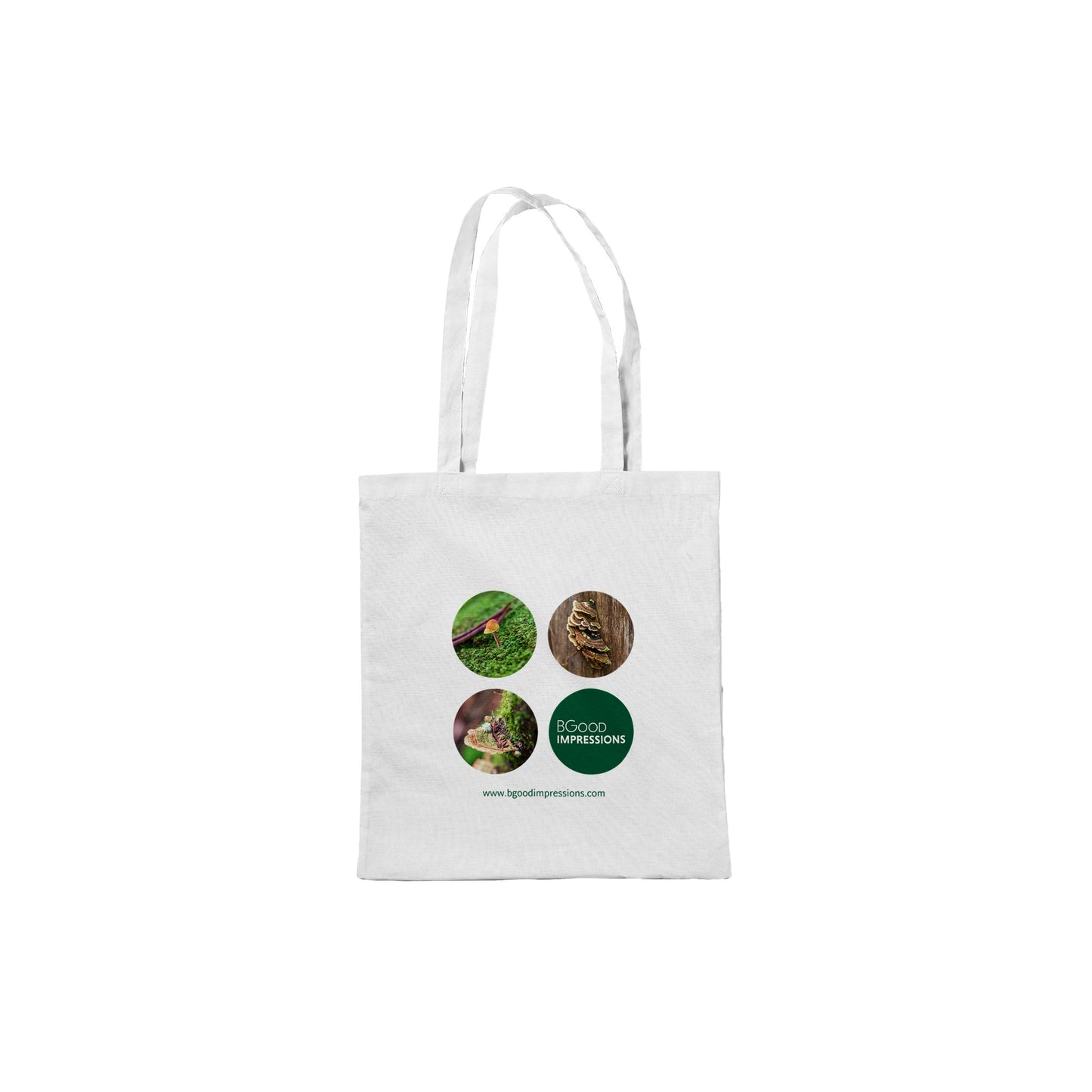 Red mushroom tote bag